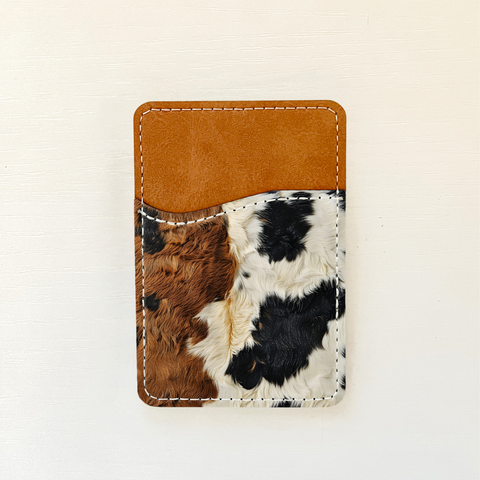 Cowhide Leather Card Holder (14 Options): 14 Olivia + Rose