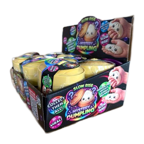 Fun Doh Mystery Slow Rise Dumpling VIRAL Squish Toy: Wholesale Price Novelty Brands