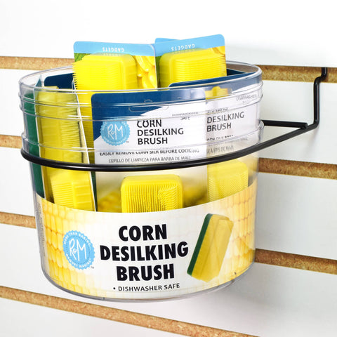 Wall Bucket Refill Corn Desilking Brush /12 R&M International