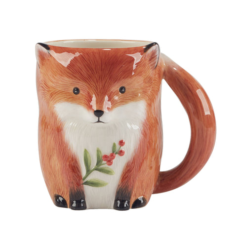 Woodland Critters Fall 3-D Mugs 16 oz. asst. Certified International