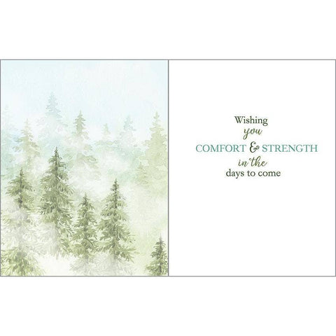 Sympathy Greeting Card - Forest GINA B DESIGNS