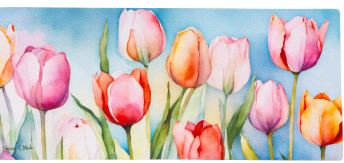 Tulip Fields Sassafras Switch Mat Evergreen Enterprises
