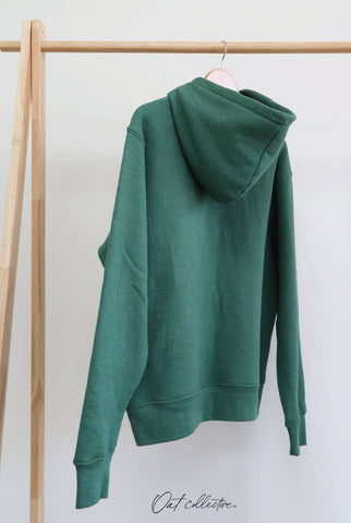 BE THE LIGHT MATTHEW 5:14 Hoodie Pullover Sweatshirt : HEATHER FOREST / S OAT COLLECTIVE