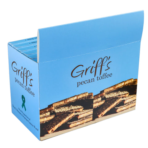 Griff's Pecan Toffee - 2oz Dark Chocolate Toffee Griff's Toffee