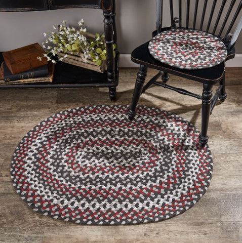 LIMESTONE BRAIDED OVAL RUG 32” X 42“ Park Designs