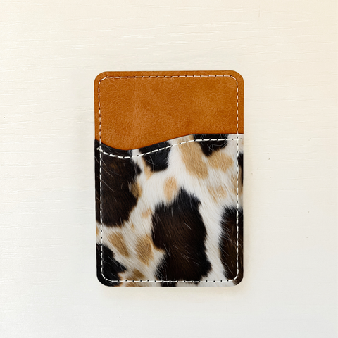 Cowhide Leather Card Holder (14 Options): 10 Olivia + Rose