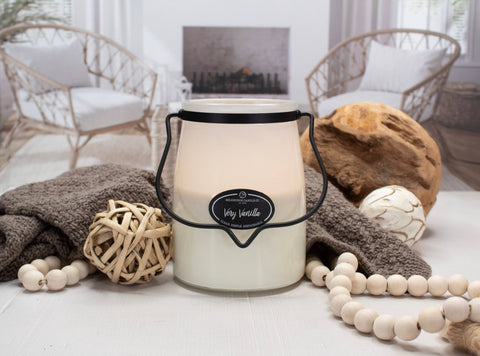 22 oz Butter Jar Candle: Very Vanilla Milkhouse Candle Company