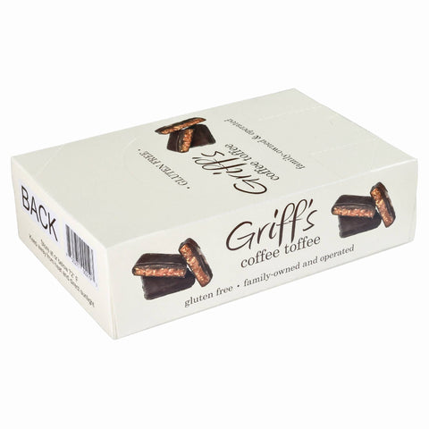 Griff's Coffee Toffee - 1oz Dark Chocolate Toffee Griff's Toffee