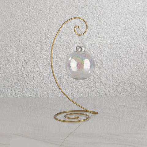 Spiral Wire Ornament Stand: Gold / Small Tripar International