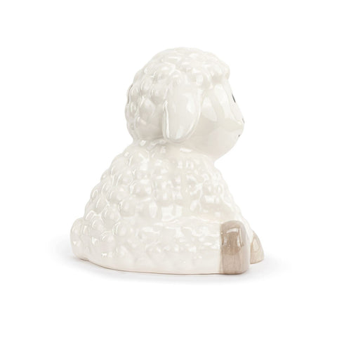 Ceramic Lamb Bank Demdaco