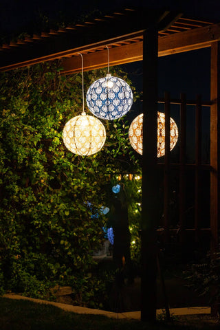 Stella Nova Outdoor Pendent Light - Dewdrop 18" Copper Allsop Home & Garden