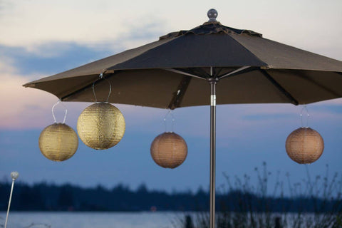 Stella Market 12" Globe Solar Lantern - Bronze Allsop Home & Garden