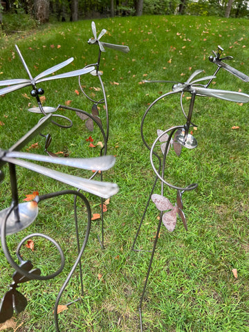 Single Dragonfly/ Butterfly Counterweight Pauls Metal Petals