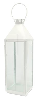 Lantern 34"H, Metal/Glass - WH Melrose