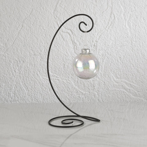 Spiral Wire Ornament Stand: Silver / Small Tripar International