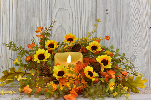 Pumpkin Surprise 4.5in Candle Ring Wholesale Home Decor