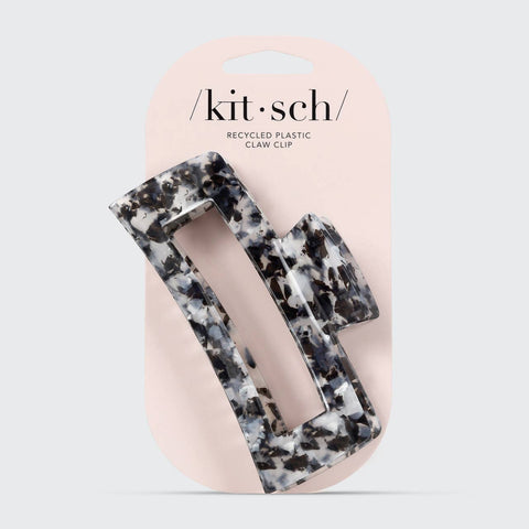 Eco-Friendly Jumbo Open Shape Claw Clip - Black KITSCH