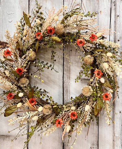 Prairie Fields Wreath Wholesale Home Decor