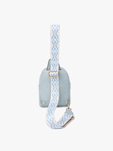 M2436 Ellen Sling Bag w/ Removable Guitar Strap: Black Jen & Co.