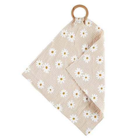 Mini Blankie Teether Daisy Stephan Baby by Creative Brands