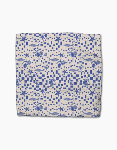 Santorini Tile Dishcloth Set Geometry