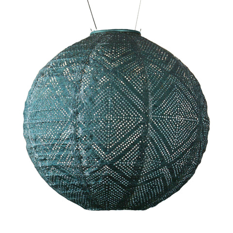 Stella Market 12" Globe Solar Lantern - Ink Allsop Home & Garden