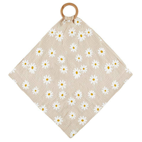 Mini Blankie Teether Daisy Stephan Baby by Creative Brands