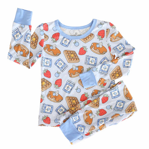 Two Piece Pajama Sets for Boys | Best Sellers: Clean Up Crew / 4T Caden Lane