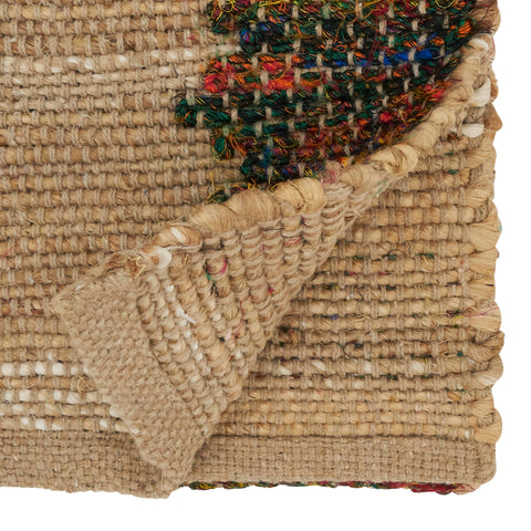 Rainbow Rhythm Banded Table Runner: Multi / 14"x72" Saro Lifestyle