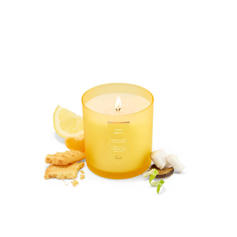 Lemon Biscotti candle: Large Cue
