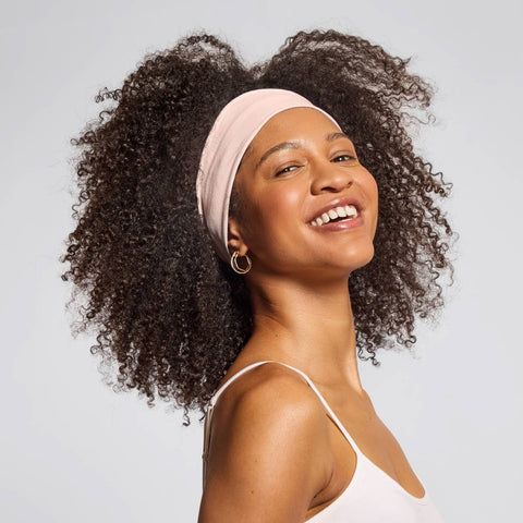 Recycled Fabric Active Headbands 3pc Set- Rosewood KITSCH