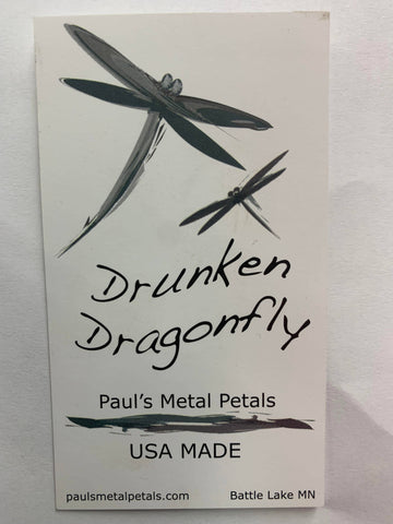 Double Dragonflies Pauls Metal Petals