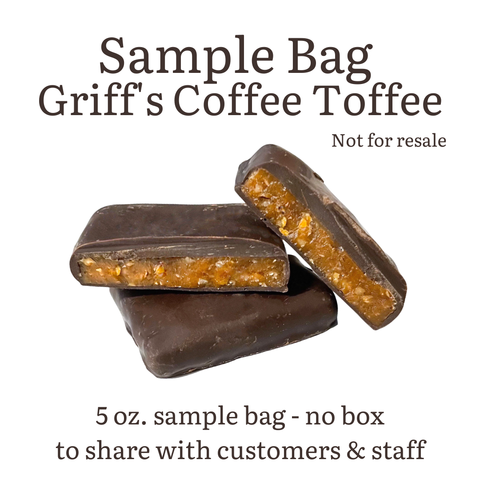 Griff's Coffee Toffee - Sample Pack (not for resale) Griff's Toffee