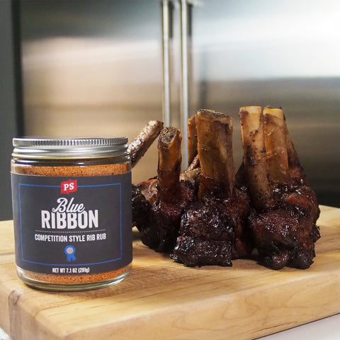 Blue Ribbon - Competition-Style BBQ Rib Rub: Original (7.1 oz) PS Seasoning