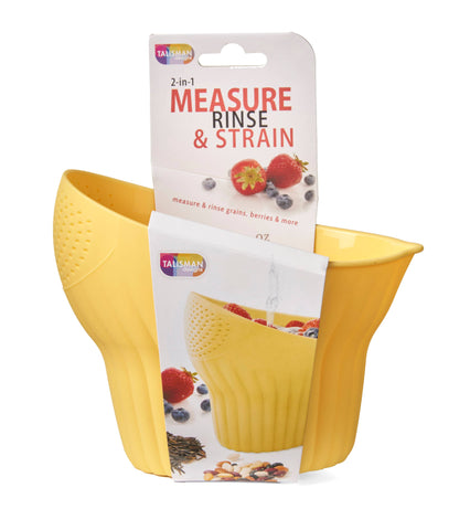 Measure Rinse & Strain: Yellow