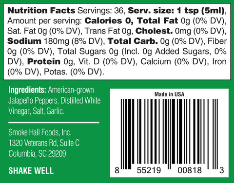 HOOAH Jalapeño - The General's Hot Sauce The General's Hot Sauce