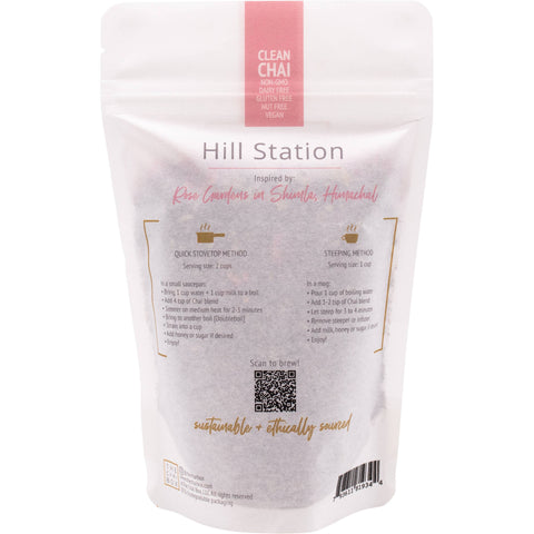 Hill Station (Cardamom + Rose) Chai: 2.5oz The Chai Box