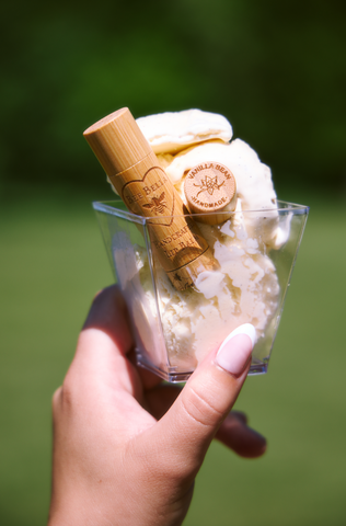 Vanilla Bean Lip Balm Bee Bella