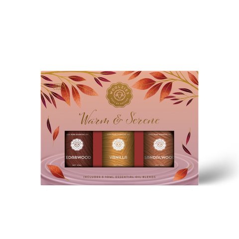 Warm & Serene Essential Oil Trio Woolzies