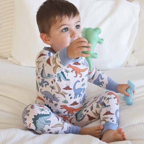 Two Piece Pajama Sets for Boys | Best Sellers: Big Wheelin' / 4T Caden Lane