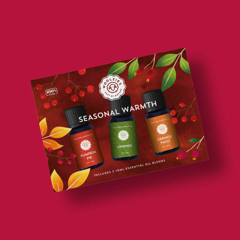 Seasonal Warmth Essential Oil Set Woolzies