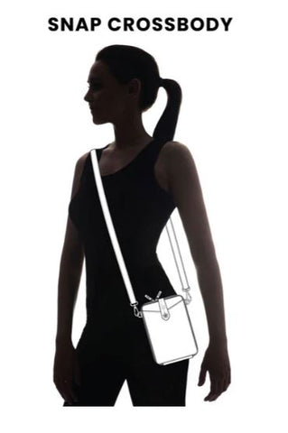 Snap Crossbody - Sunflower - brown Chala Handbags