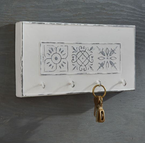 DISTRESSED TILE KEY HOOK Park Designs