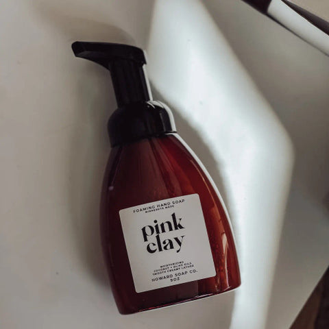 Foaming Hand Soap - Pink Clay The Howard Soap Co
