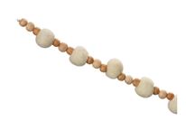 Bead Garland 5.5'L Wood Melrose