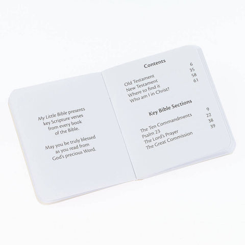 My Little Bible White Christian Art Gifts