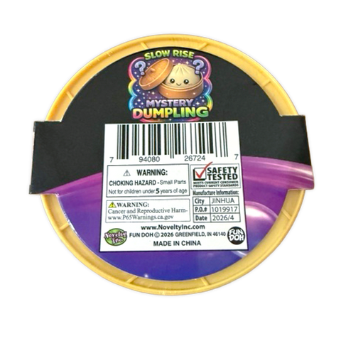 Fun Doh Mystery Slow Rise Dumpling VIRAL Squish Toy: Wholesale Price Novelty Brands