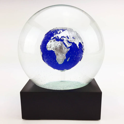 Big Blue Marble Snow Globe CoolSnowGlobes