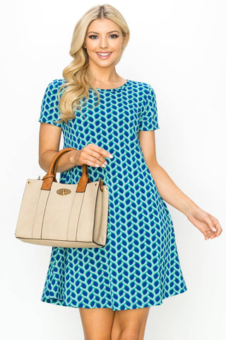 Cameran 3-in-1 Boxy Women's Crossbody Bag & Satchel: Coffee MiMi Wholesale