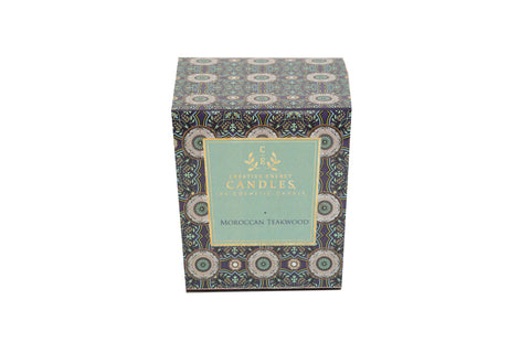 Moroccan Teakwood: 2-in-1 Soy Lotion Candle: Medium - 6 oz Creative Energy Candles